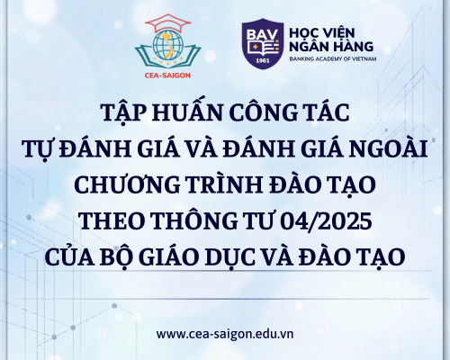 Khai giảng khóa tập huấn kiểm định chất lượng chương trình đào tạo theo Thông tư 04/2025/TT-BGDĐT tại Học viện Ngân hàng